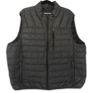 Hawke & Co. Sport Charcoal Duck Down Packable Puffer Vest